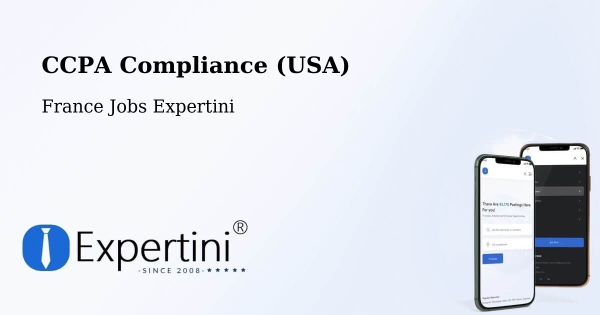 CCPA Privacy Rights & Compliance Notice – Vertus - France Jobs Expertini