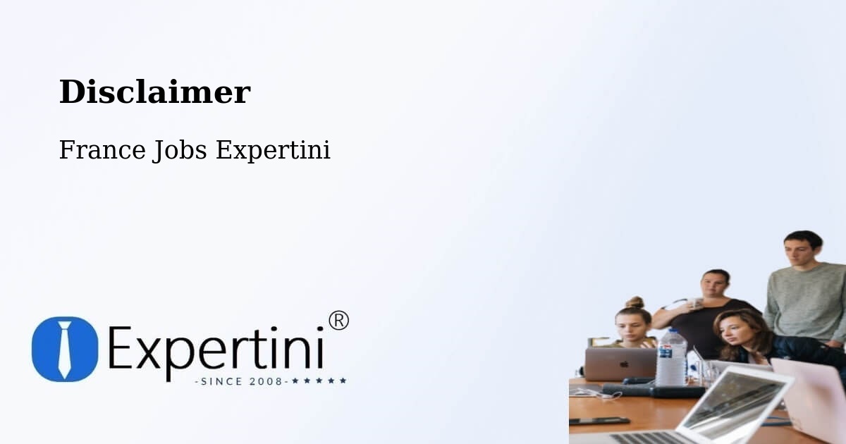 Disclaimer – Vertus - France Jobs Expertini